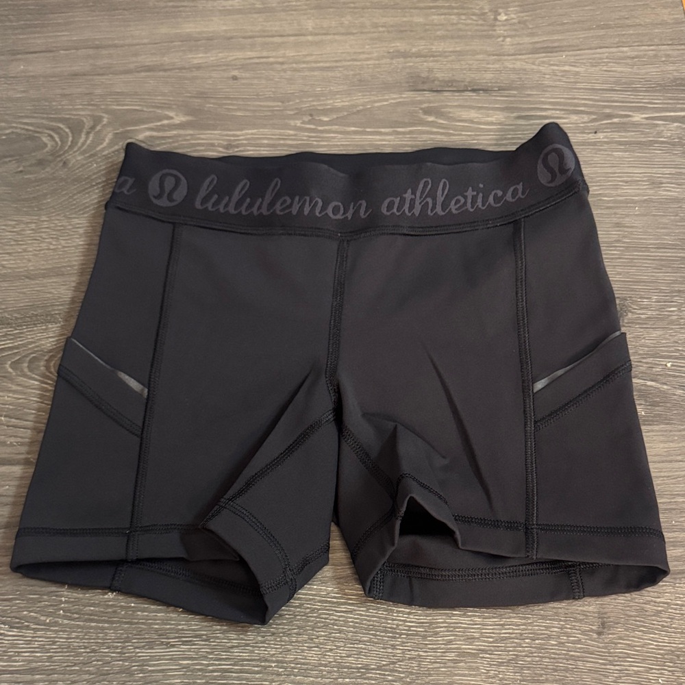 lululemon athletica Black Athletic Shorts